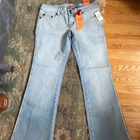 Sexy light wash jeans by Zana Di - size 13 - Picture 3 of 3